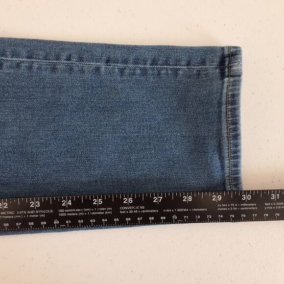 Flint & Tinder Jeans Men 31 (30x30)* Slim Tapered Medium Candiani Stretch Denim - Picture 13 of 13